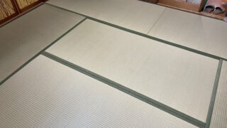 塩竈市今宮町のお客様 畳おもて替え工事 ~15年ぶりの青畳、防虫防カビシートで安心~